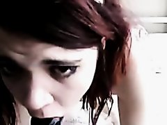 redhead emo legal age teenager hotty gets dissolute on web camera